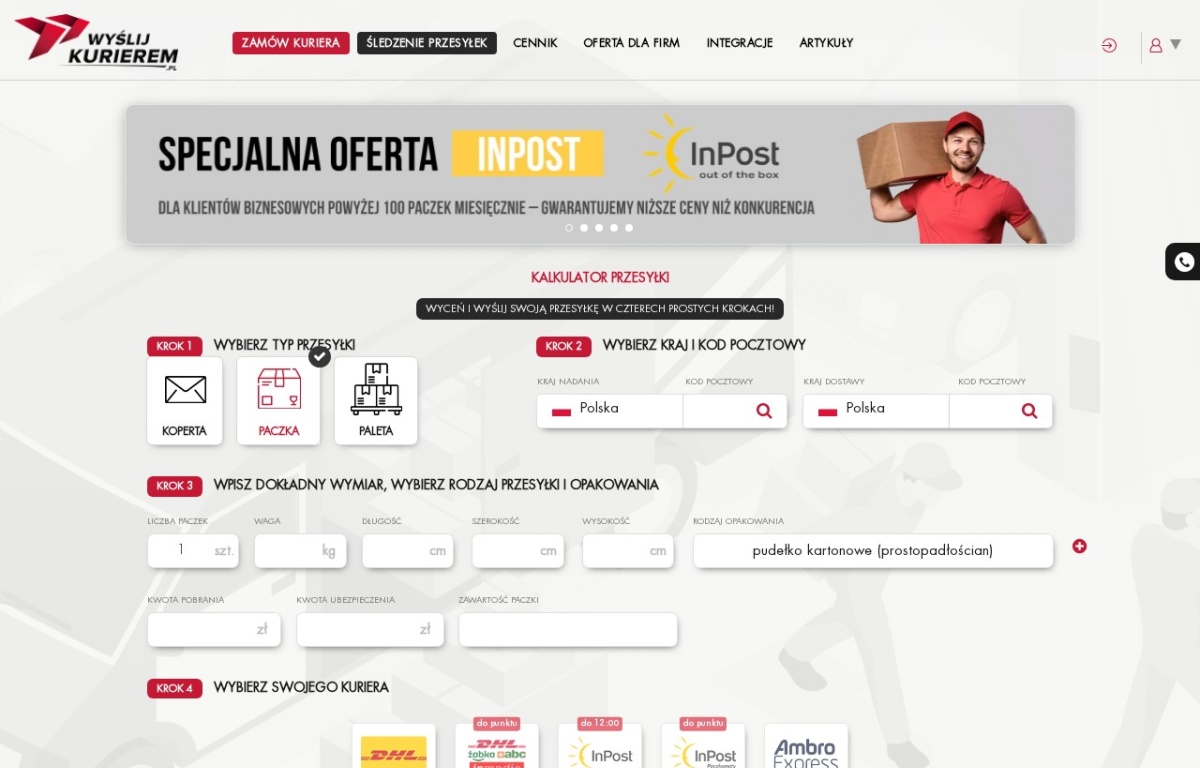 wyslijkurierem.pl 1
